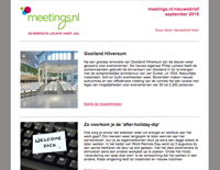 Meetings.nl nieuwsbrief september 2018