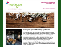 Meetings.nl nieuwsbrief december 2018