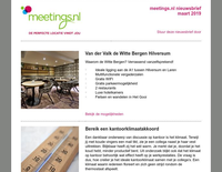 Meetings.nl nieuwsbrief maart 2019