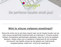 Meetings.nl nieuwsbrief februari 2020