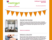 Meetings.nl nieuwsbrief april 2016