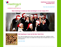Meetings.nl nieuwsbrief december 2011