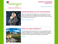 Meetings.nl nieuwsbrief januari 2013