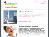 Meetings.nl nieuwsbrief juli 2015
