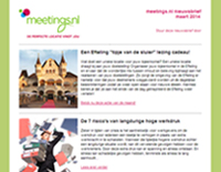 Meetings.nl nieuwsbrief maart 2014