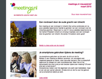 Meetings.nl nieuwsbrief maart 2015