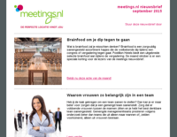 Meetings.nl nieuwsbrief september 2015