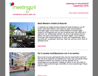 Meetings.nl nieuwsbrief september 2016